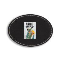 Radiohead Oval Leatherette Patch | Artistshot