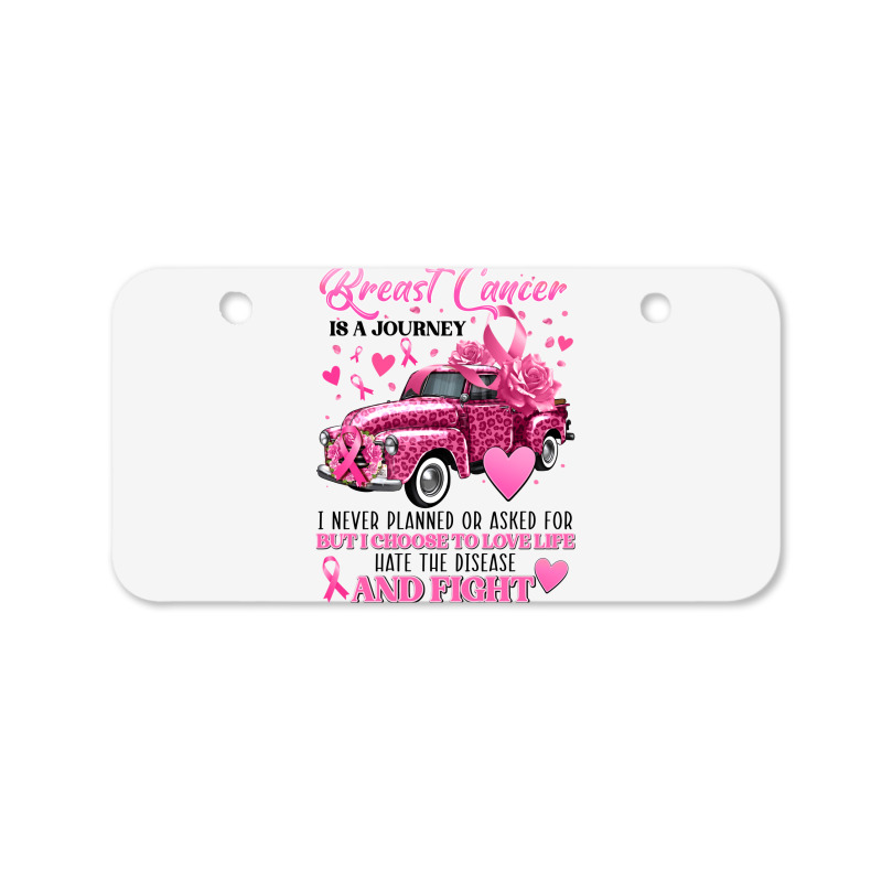 Breast Cancer Bicycle License Plate | Artistshot