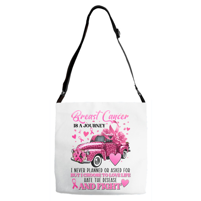 Breast Cancer Adjustable Strap Totes | Artistshot