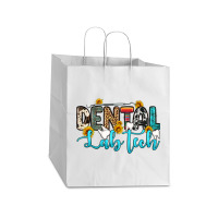 Dental Lab Tech Take Out Paper Bag - 14 X 10 X 15 1/2 | Artistshot