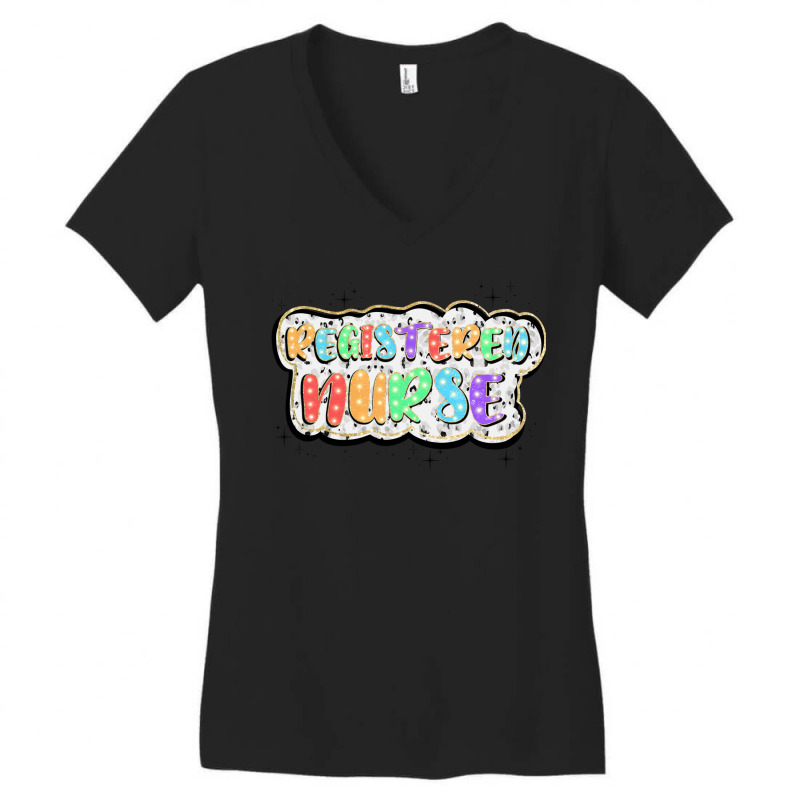 Registered Nurse Women's V-neck T-shirt | Artistshot