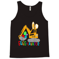 Easter Eggscavator Clothing For Kids Toddlers Easter Bunny Tank Top | Artistshot