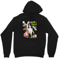 Easter Gift For Boys Kids Dinosaurs Happy Eastrawr Unisex Hoodie | Artistshot