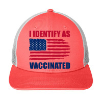 I Identify As Vaccinated Snapback Trucker Cap | Artistshot