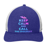 Keep Calm And Call The Ufologist Snapback Trucker Cap | Artistshot