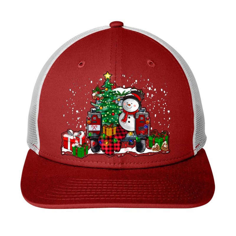 Christmas Truck Snapback Trucker Cap by RanaPortraitStore | Artistshot