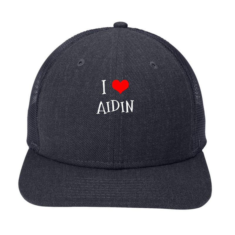 I Love Aidin City Snapback Trucker Cap by thanchashop | Artistshot