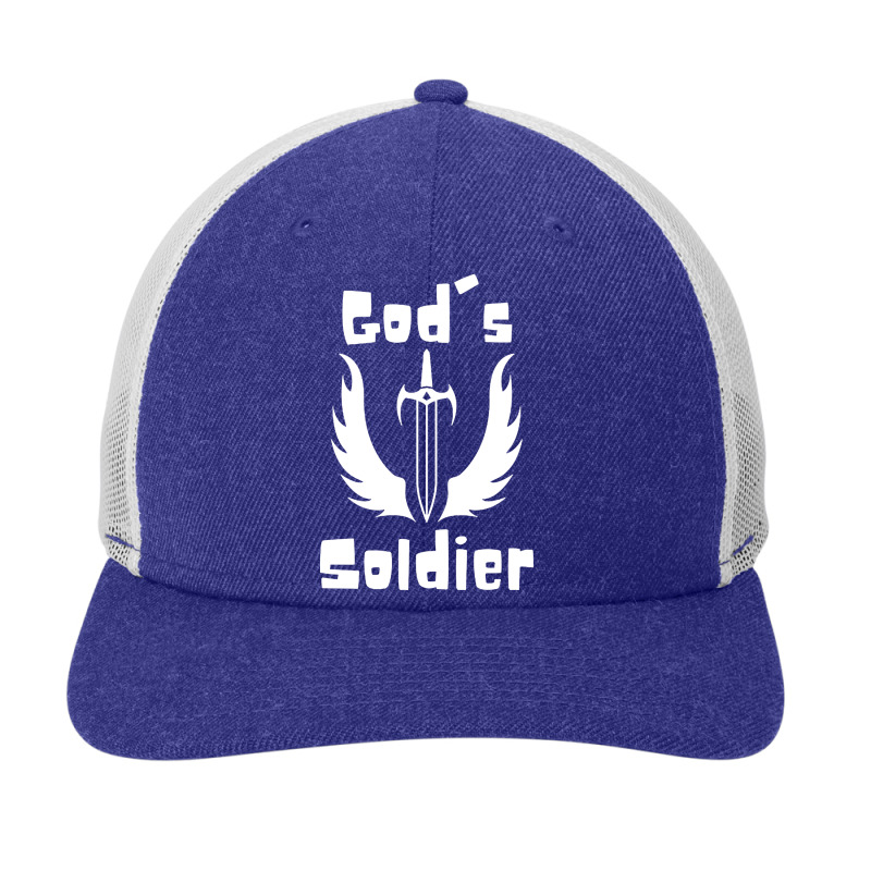 Gods Soldier Classic Snapback Trucker Cap | Artistshot