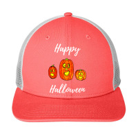 Happy Halloween Cute Snapback Trucker Cap | Artistshot