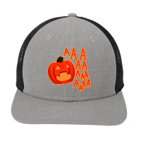 Screaming Pumpkin Snapback Trucker Cap | Artistshot