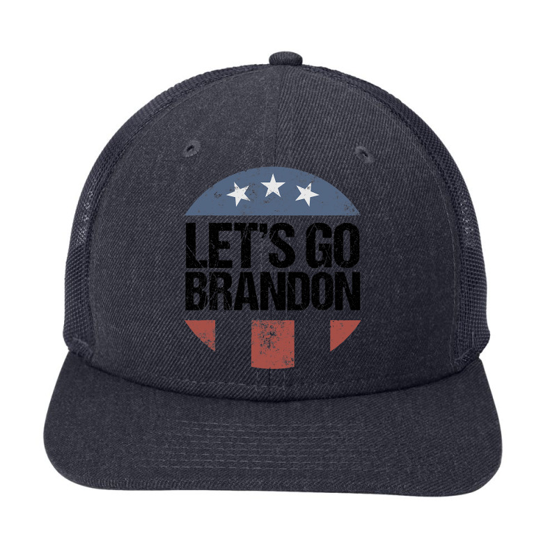 Let's Go Brandon Funny Snapback Trucker Cap | Artistshot