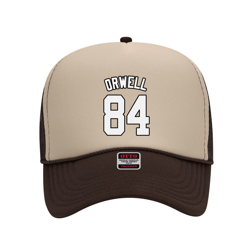 George Orwell   1984 Foam Trucker Hat by saterseim | Artistshot