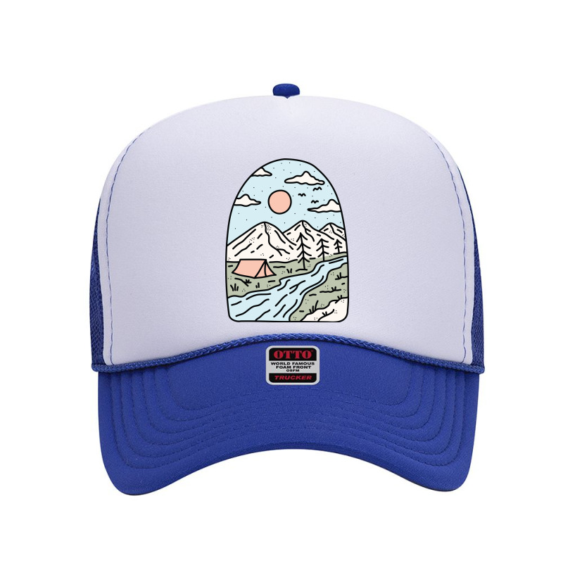 Camping Foam Trucker Hat by Quilimo | Artistshot