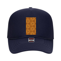 Abstract Brown Kaleidoscope Pattern Foam Trucker Hat | Artistshot