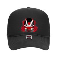 Oni Anime Girl Foam Trucker Hat | Artistshot