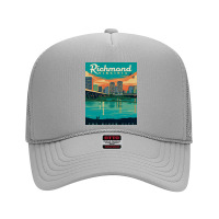 Beautiful Bridge Lake Foam Trucker Hat | Artistshot