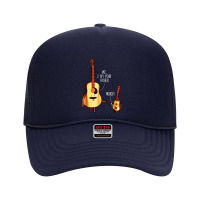 Ukulele Guitar Music Foam Trucker Hat | Artistshot