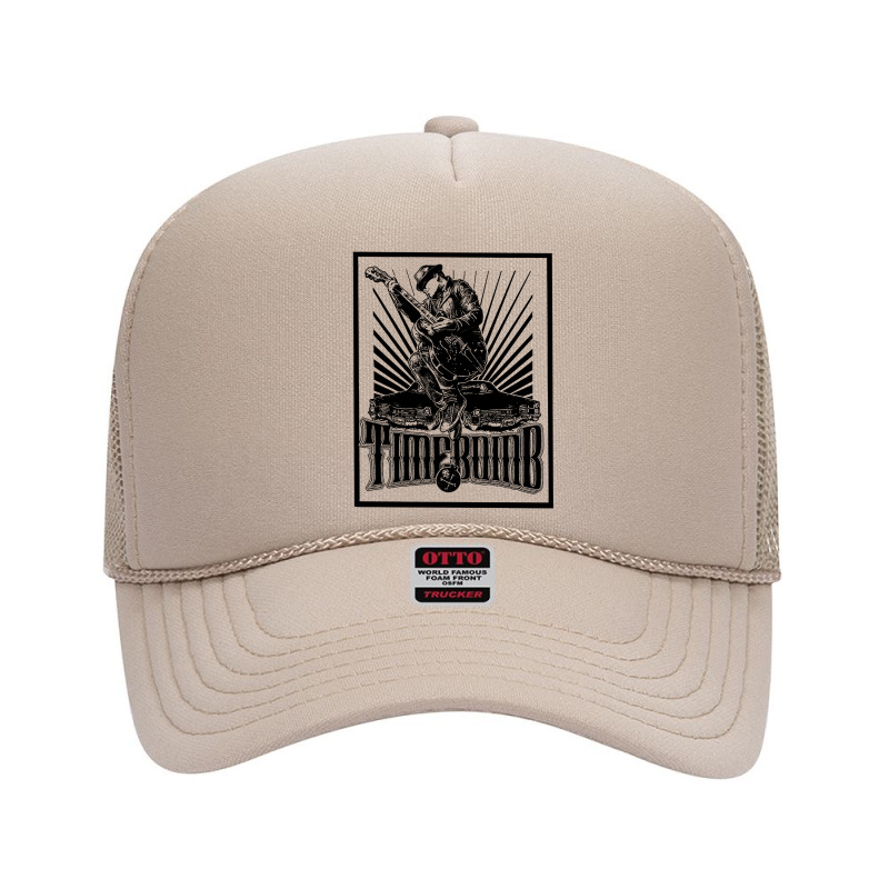 The Time Bomb Sketch Version Foam Trucker Hat by majestygowin | Artistshot