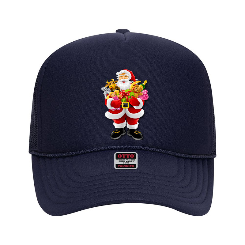 Santa Claus Sends Gifts Foam Trucker Hat by Imaher729 | Artistshot