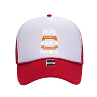 Papa Because To Be Called Enologist Foam Trucker Hat | Artistshot