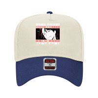 Anime Paused Talk Fast Anime T Shirt Adjustable Baseball Cap | Artistshot