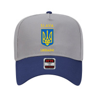 Slava Trident Glory To Support Adjustable Baseball Cap | Artistshot