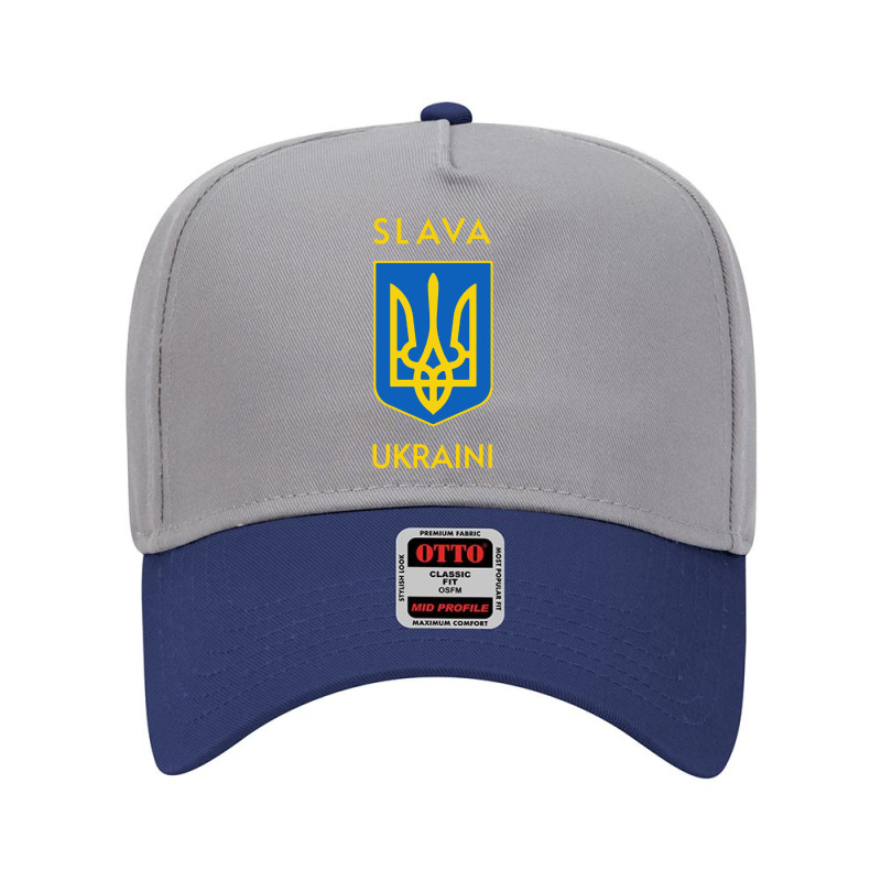 Slava Trident Glory To Support Adjustable Baseball Cap | Artistshot