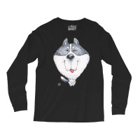 Husky T  Shirt Siberian Husky Dog T  Shirt Long Sleeve Shirts | Artistshot