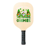 St Patricks Day Hanging With My Gnomies Nurse Stethoscope T Shirt Pickleball Paddle | Artistshot