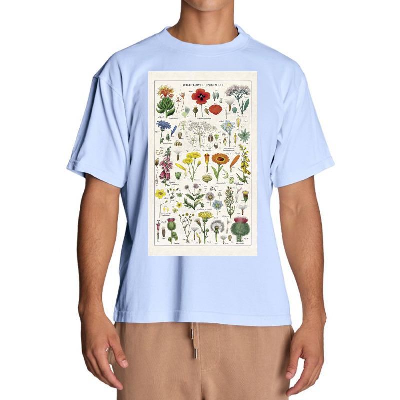 Flower Market Fwild  Tea Towel Cav Urban Heavy T-shirt by Cheryl J McSwain | Artistshot