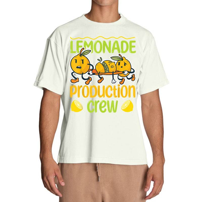 Lemonade Production Crew For Lemonade Stand T Shirt Urban Heavy T-shirt by graftmshindeatw | Artistshot