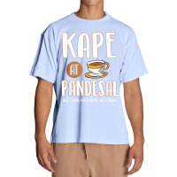 Kape At Pandesal All Time Favorite Almusal Funny Filipino T Shirt Urban Heavy T-shirt | Artistshot