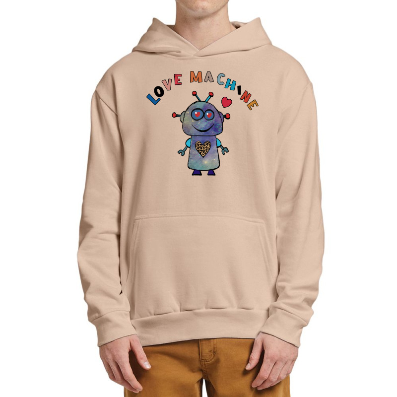 Valentine Robot T  Shirt Love Machine Kid's Valentine's Day Cute Robot Urban Pullover Hoodie | Artistshot