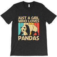 Funny Panda Design For Girls Women Panda Bear Animal Lovers T-shirt | Artistshot