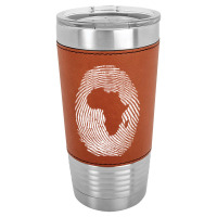 Black History Month African  Africa Fingerprint Leatherette Tumbler | Artistshot