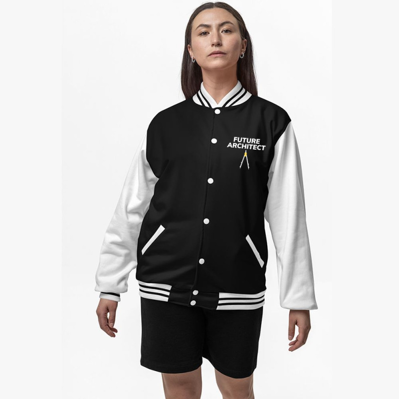 Architect Architecture Student Architectural Funny Bomber Jacket | Artistshot