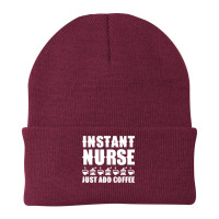 Nurse T  Shirt Instant Nurse. Just Add Coffee T  Shirt Beanie | Artistshot