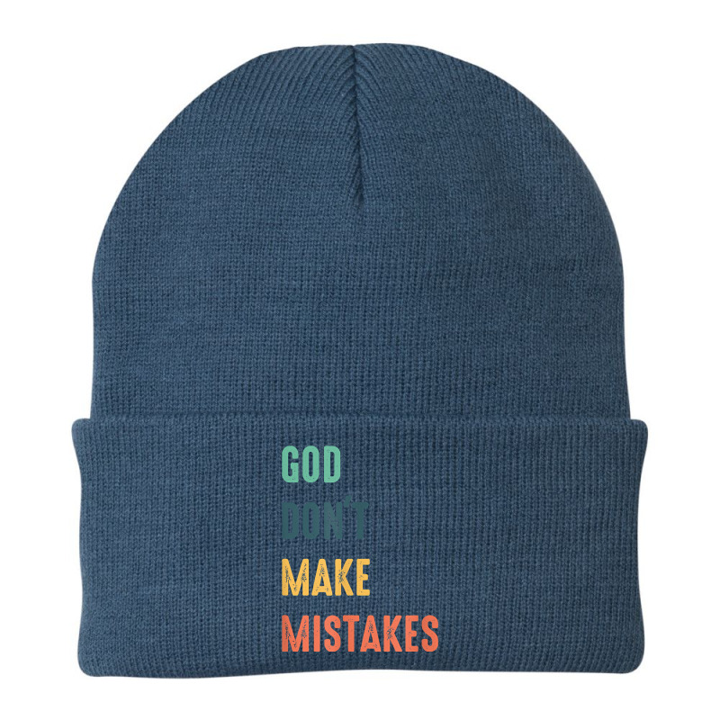 God Don't Make Mistakes T Shirt Beanie by atereabag | Artistshot