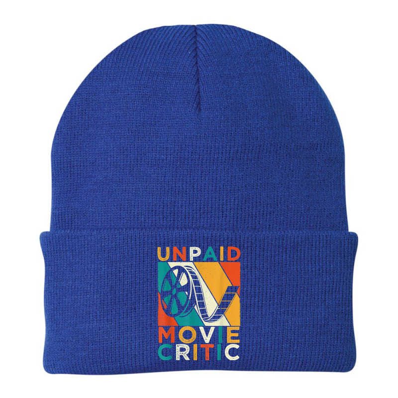 Unpaid Movie Critic Shirt Film Cinema Motion Picture Fan T Shirt Beanie by emaliekrein | Artistshot