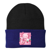 Womens Kawaii Axolotl Strawberry Milk Shake Carton Japanese Anime V Ne Beanie | Artistshot