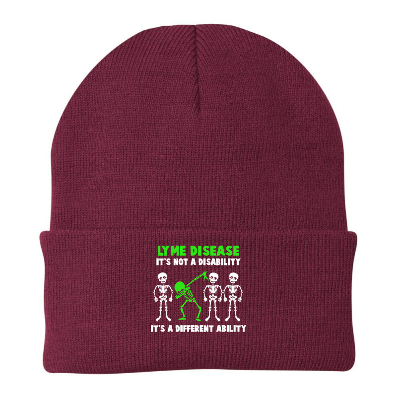 Lyme Disease Awareness T  Shirt Lyme Disease Awareness It's Not A Disa Beanie by rico96716 | Artistshot