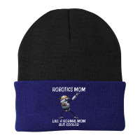 Funny Robot For Mom Mama Robotics Technology Machine Robots Beanie | Artistshot