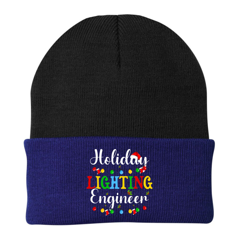 Holiday Lighting Engineer Christmas Light Mens Beanie by irhamtsani | Artistshot