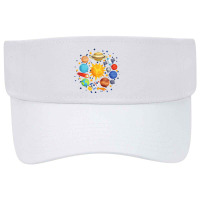 Planet Space Solar System Visor Hat | Artistshot