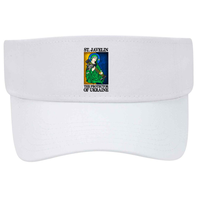 Saint Javelin Protector Of Support Visor Hat | Artistshot