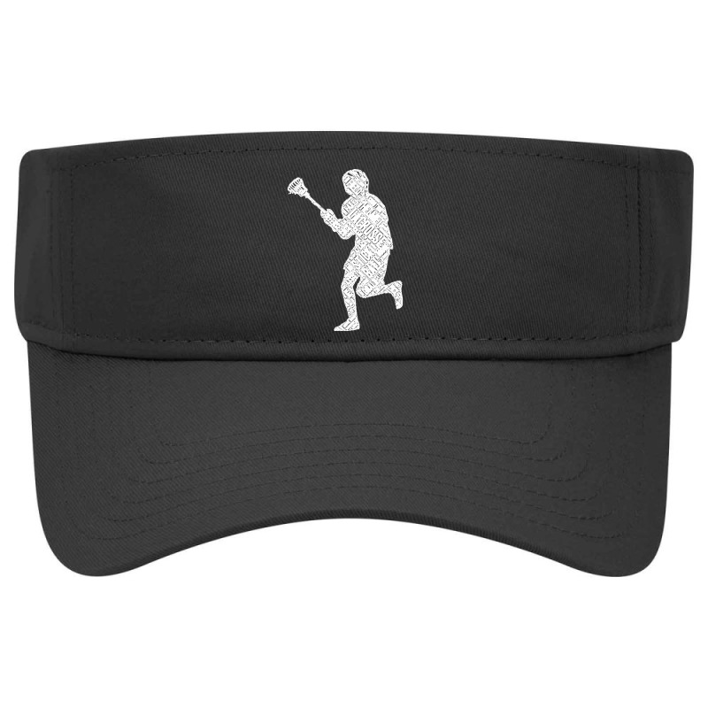 Funny Lacrosse Lover Gift T  Shirt Funny Graphic Lacrosse Ball Stick S Visor hat by deionschaefer81 | Artistshot