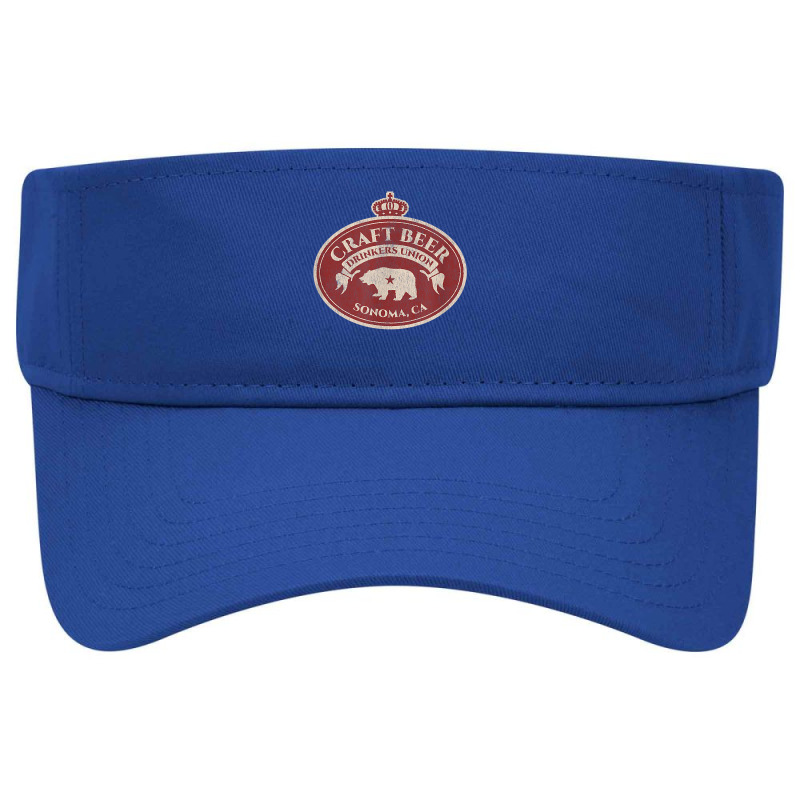 Craft Beer Drinkers Union   Sonoma California T Shirt Visor hat by adam.troare | Artistshot