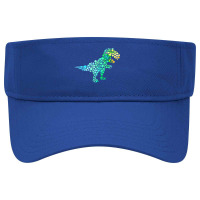 International Dot Day Dinosaur T Rex Polka Dot Art For Dinosaurs Lover Visor Hat | Artistshot