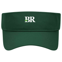 Brazil Flag And Country Initials Visor Hat | Artistshot