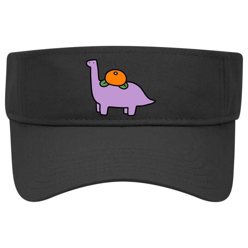 Orange Fruit Brontosaurus Visor hat by ilal12 | Artistshot